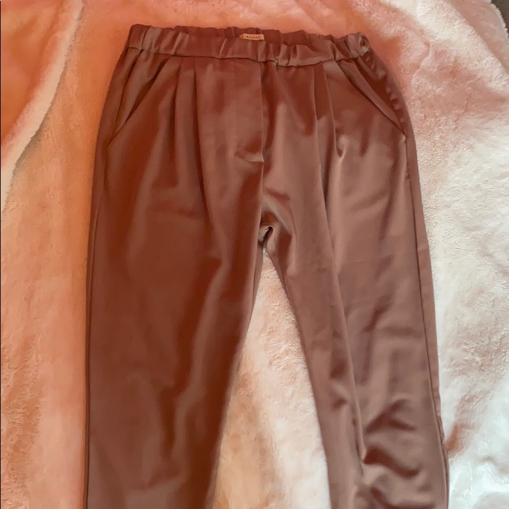 Mi lady polyester tan pants